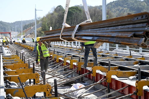 池黃鐵路無砟軌道施工全速推進，為高質量開通奠定堅實基礎